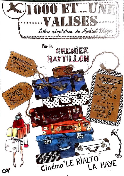 ... 1000 et une valise ...