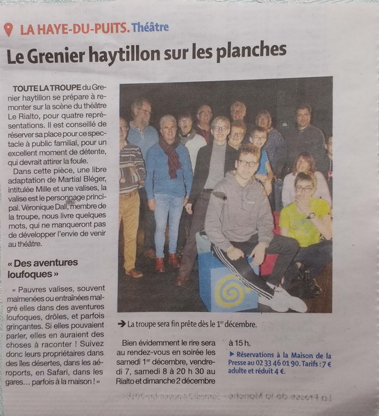 ... 1000 et une valise ..., la Presse de la Manche